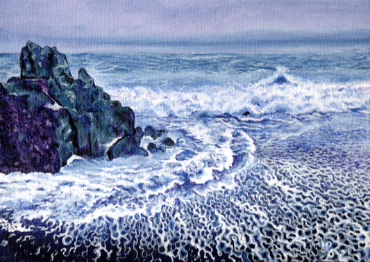 Black Lava Beach (Limited Edition Print)