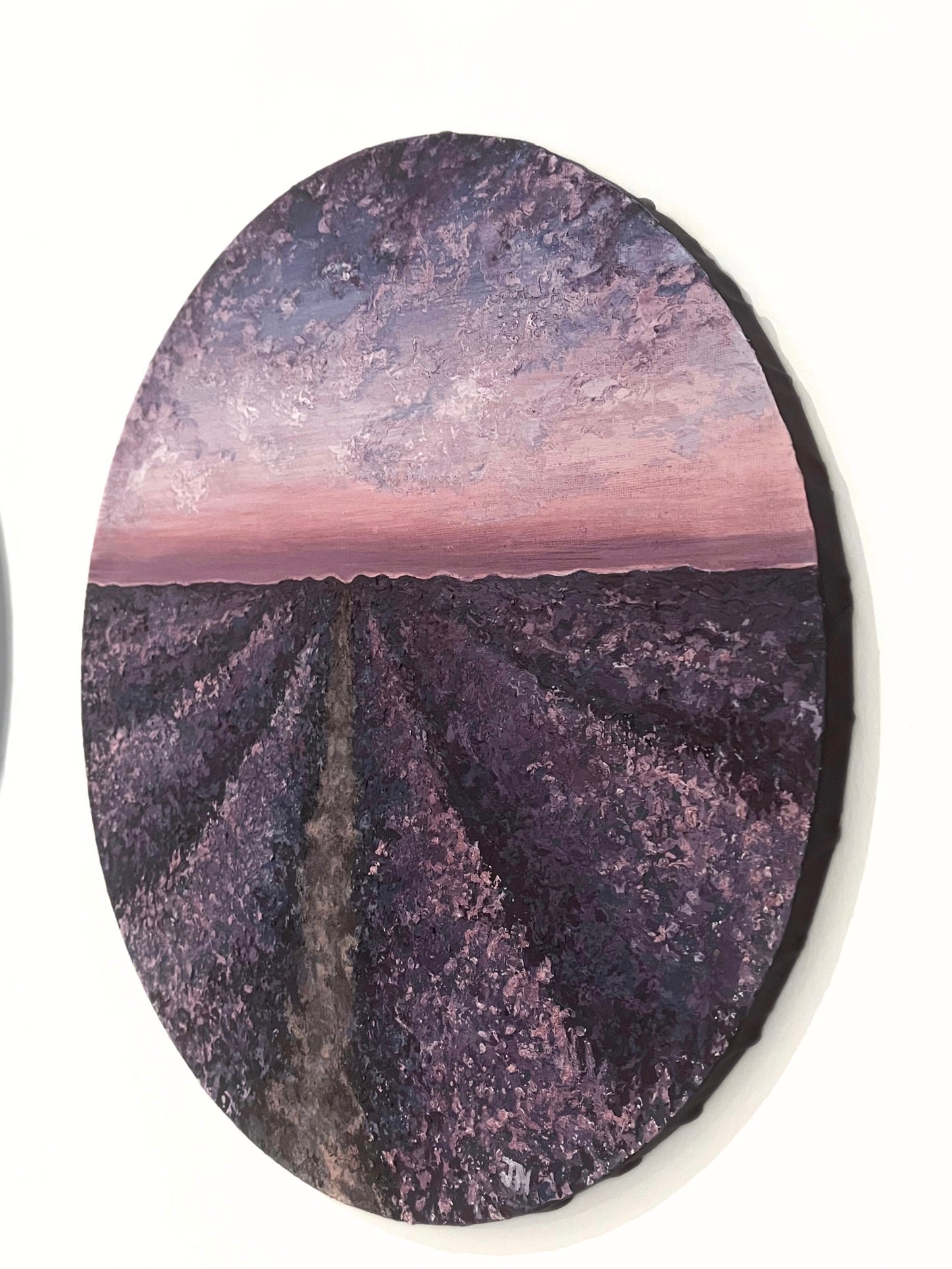 Sunset at Hitchin Lavender